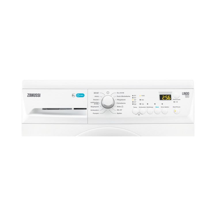 Zanussi ZWF81443W 8kg 1400rpm Freestanding Washing Machine - White