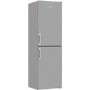 Blomberg 270L Frost Free Freestanding Fridge Freezer - Stainless Steel Look
