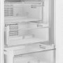 Blomberg 270L Frost Free Freestanding Fridge Freezer - Stainless Steel Look