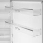 Blomberg 270L Frost Free Freestanding Fridge Freezer - Stainless Steel Look
