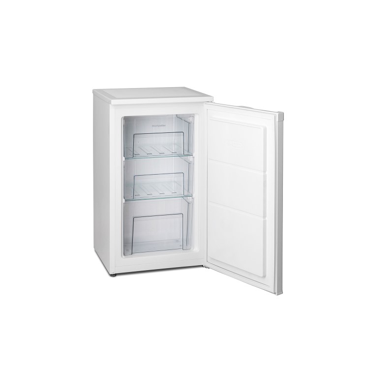 Refurbished Montpellier MZF48W-2 Upright Under Counter 63 Litre Freezer