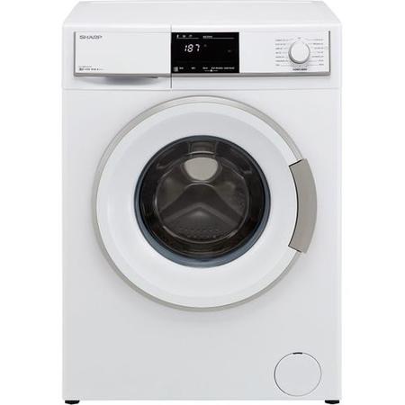 Refurbished Sharp ES-HFB8143W3-EN Freestanding 8KG 1400 Spin Washing Machine