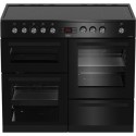 KDVC100K Beko 100cm Electric Range Cooker - Black
