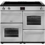 Refurbished Belling Farmhouse 100Ei 100cm Electric Induction Range Cooker Silver