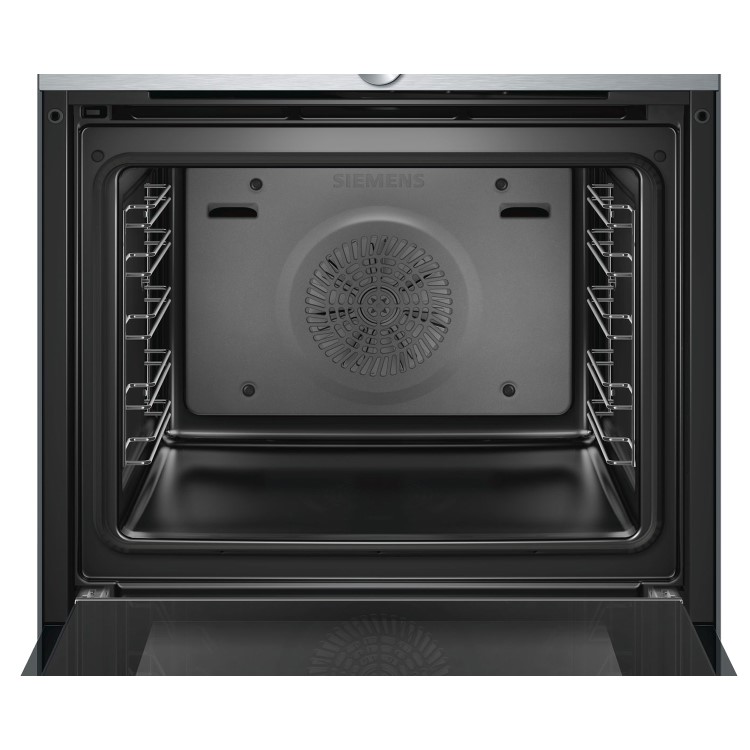 GRADE A2 - Siemens HB632GBS1B Huge 71L Electric Built-in Single Fan Oven Stainless Steel