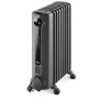 GRADE A5 - DeLonghi Radia-S 2.0kW Oil Filled Radiator with Thermostat Grey 3 years warranty TRRS0920E.G