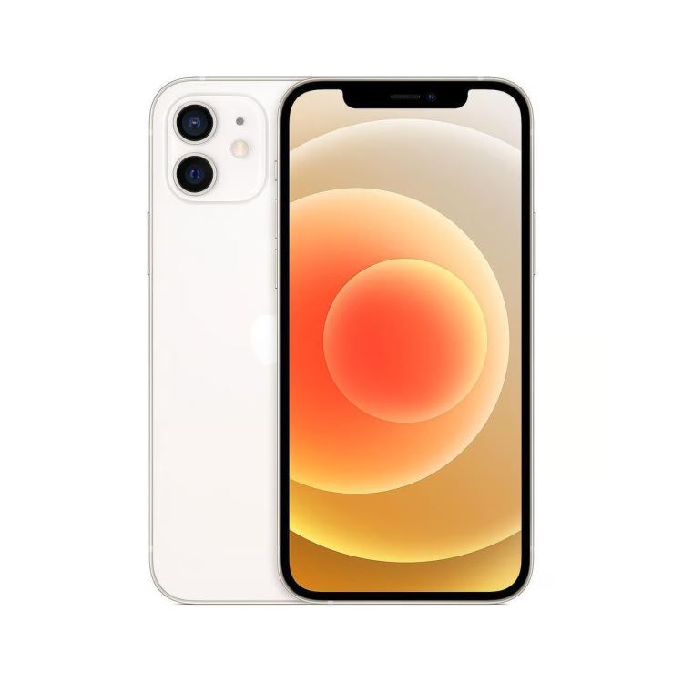 Refurbished Apple iPhone 12 White 6.1" 128GB 5G Unlocked & SIM Free Smartphone