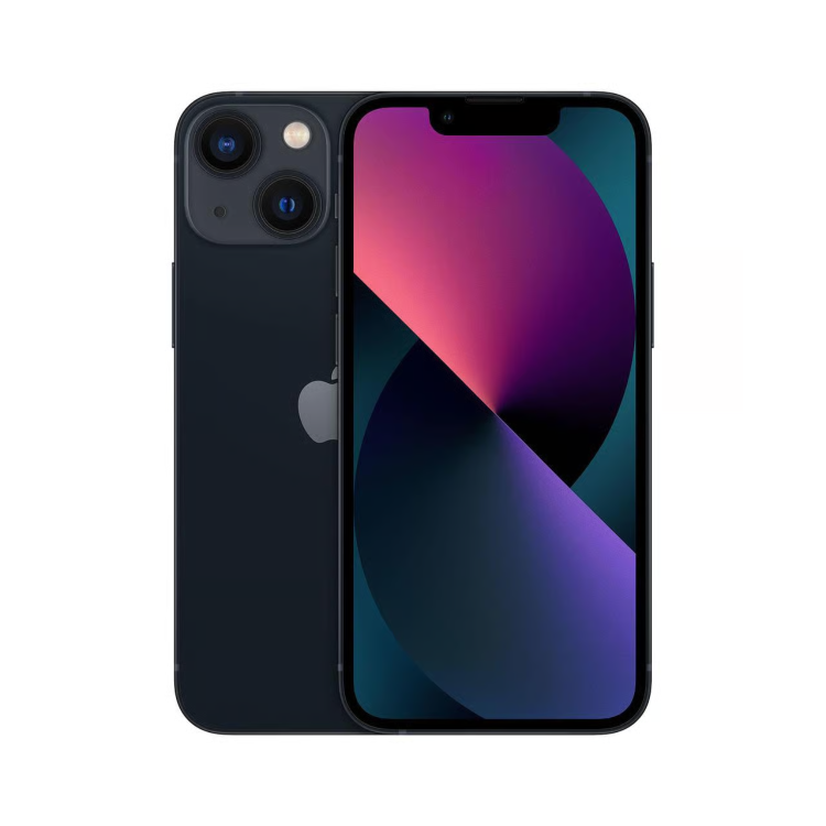 Refurbished Apple iPhone 13 Mini Midnight 5.4" 128GB 5G Unlocked & SIM Free Smartphone