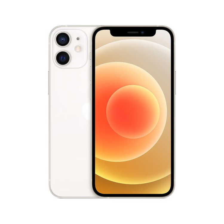 Refurbished Apple iPhone 12 Mini White 5.4" 128GB 5G Unlocked & SIM Free Smartphone