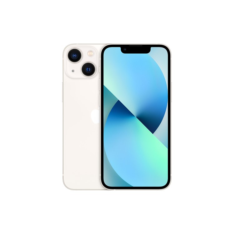 Refurbished Apple iPhone 13 Mini Starlight 5.4" 128GB 5G Unlocked & SIM Free Smartphone