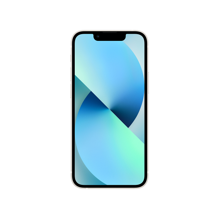 Refurbished Apple iPhone 13 Mini Starlight 5.4" 128GB 5G Unlocked & SIM Free Smartphone