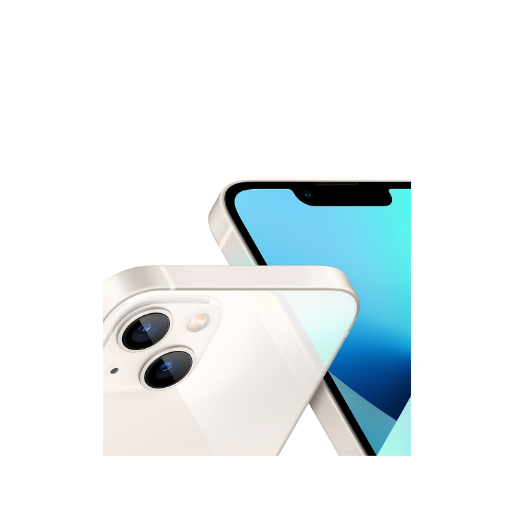 Refurbished Apple iPhone 13 Mini Starlight 5.4" 128GB 5G Unlocked & SIM Free Smartphone