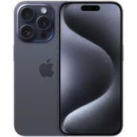 Apple iPhone 15 Pro Blue Titanium 6.1" 128GB 5G Unlocked & SIM Free Smartphone