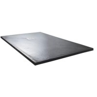 Claristone Anthracite Slate Effect Shower Tray & Waste - 1700 x 900mm Claristone Anthracite Slate Effect Shower Tray & Waste - 1700 x 900mm