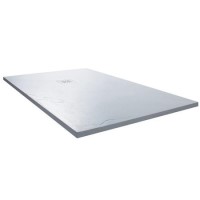 Claristone White Slate Effect Shower Tray & Waste - 1500 x 900mm Claristone White Slate Effect Shower Tray & Waste - 1500 x 900mm