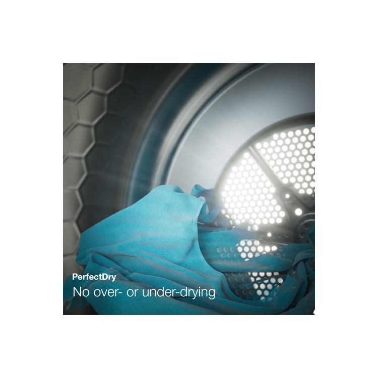 Miele T1 EcoSpeed 8kg Heat Pump Tumble Dryer - White