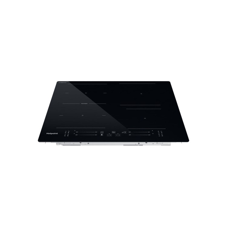 Refurbished Hotpoint CleanProtect TS3560FCPNE 59cm 4 Zone Induction Hob with Flexi Space Black