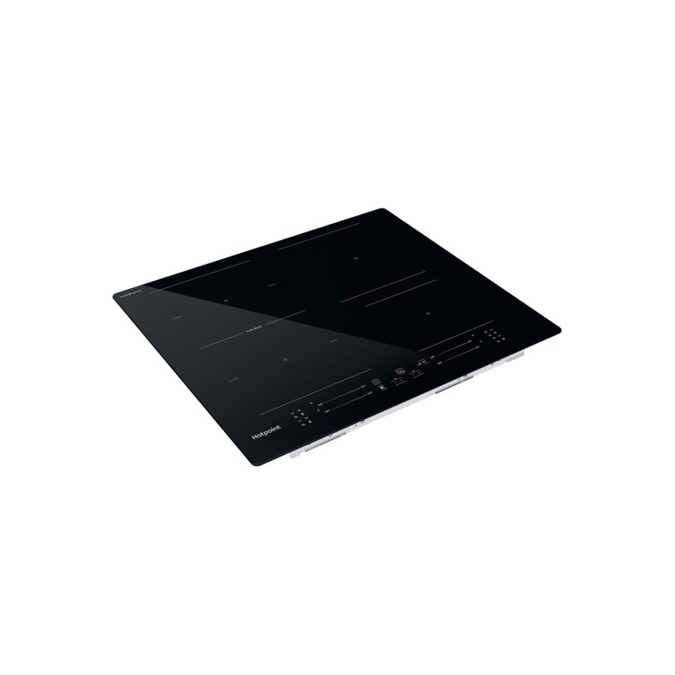 Refurbished Hotpoint CleanProtect TS3560FCPNE 59cm 4 Zone Induction Hob with Flexi Space Black