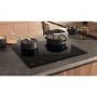 Refurbished Hotpoint CleanProtect TS3560FCPNE 59cm 4 Zone Induction Hob with Flexi Space Black