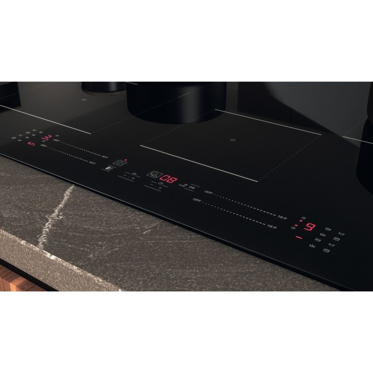 Refurbished Hotpoint TS6477CCPNE 77cm 4 Zone Induction Hob with Flexi Duo