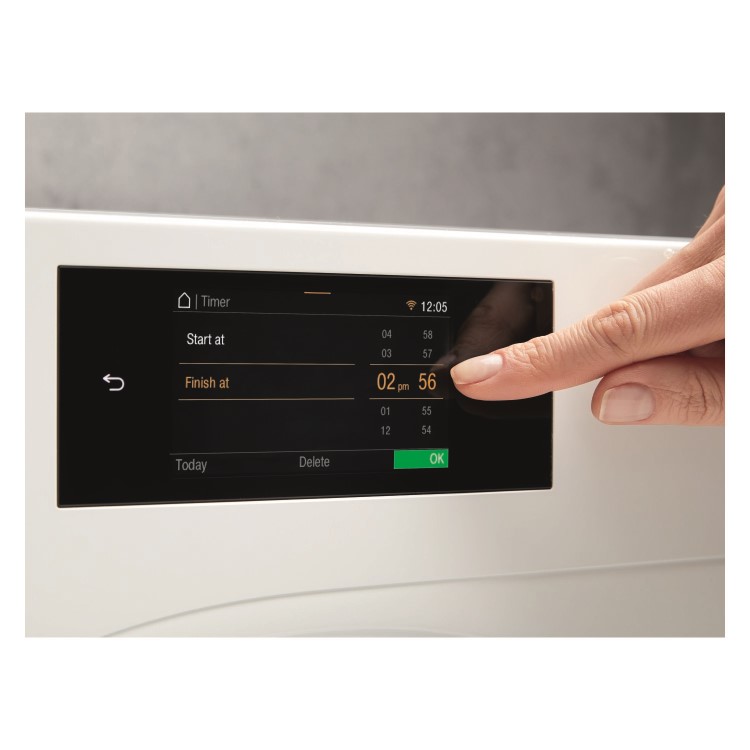 Miele TWR860WP 9kg Freestanding Heat Pump Tumble Dryer With Steam And WiFiConnect - White