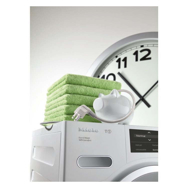 Miele TWR860WP 9kg Freestanding Heat Pump Tumble Dryer With Steam And WiFiConnect - White