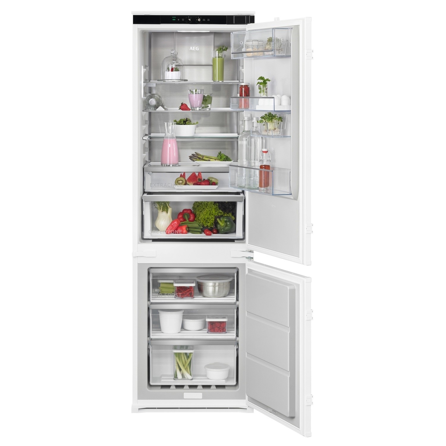 Aeg Series 8000 249 Litre 70/30 Built In Fridge Freezer 925556018