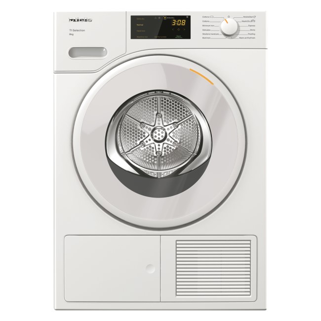 Miele T1 Selection 8kg Heat Pump Tumble Dryer - White