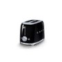 Refurbished Smeg TSF01BLUK Black Retro 2 Slice Toaster