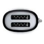 Refurbished Smeg TSF01BLUK Black Retro 2 Slice Toaster