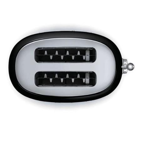 Refurbished Smeg TSF01BLUK Black Retro 2 Slice Toaster