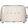 Refurbished Smeg TSF01CRUK Cream Retro 2 Slice Toaster