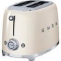 Refurbished Smeg TSF01CRUK Cream Retro 2 Slice Toaster