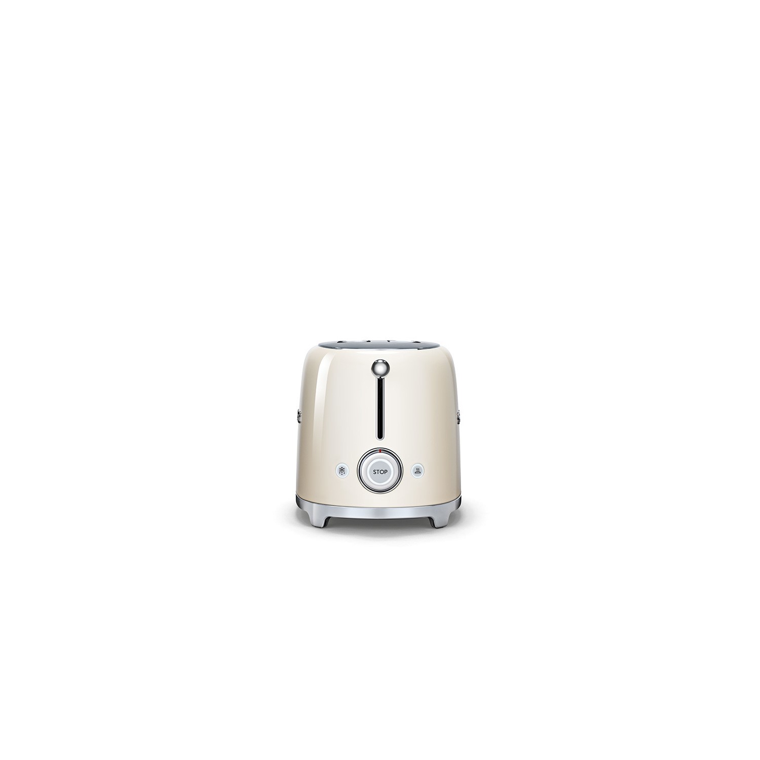 Refurbished Smeg TSF01CRUK Cream Retro 2 Slice Toaster A1/TSF01CRUK ...