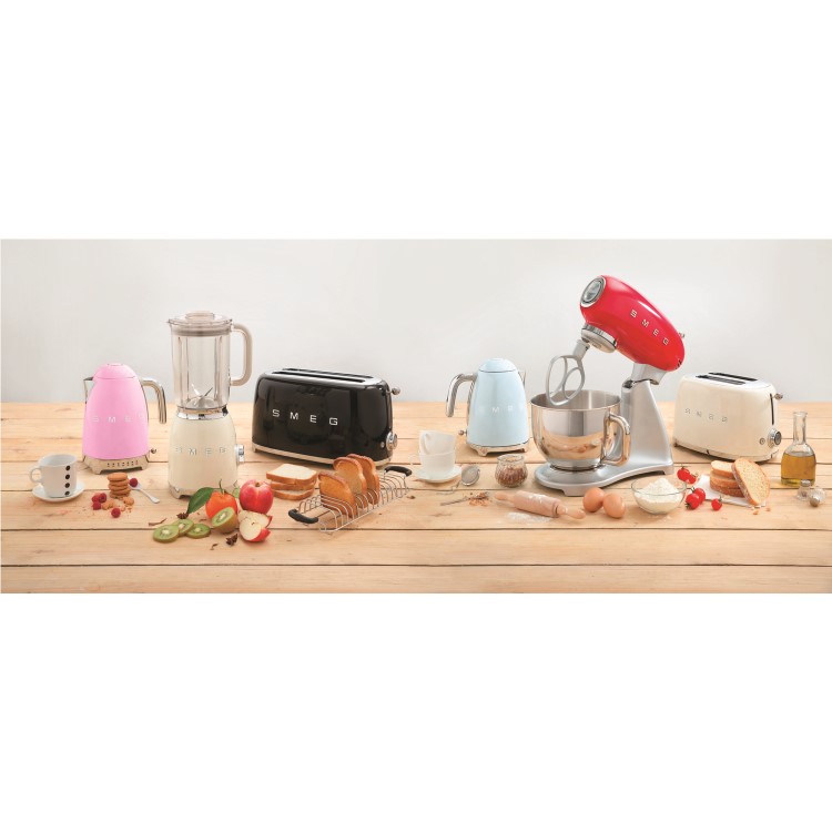 Refurbished Smeg TSF01CRUK Cream Retro 2 Slice Toaster