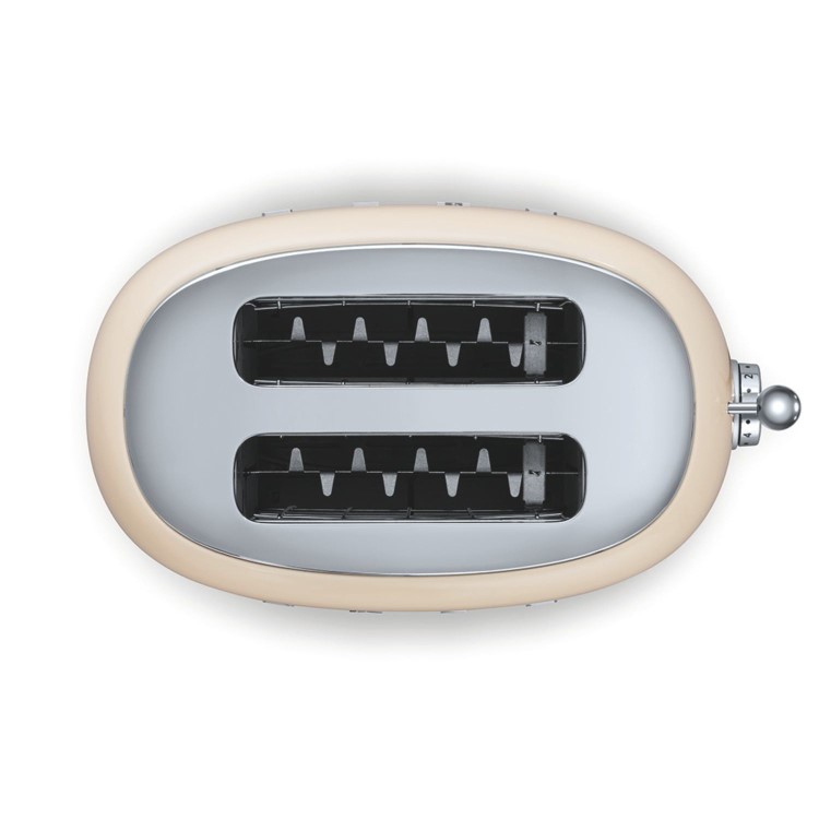 SMEG 50’s Retro Style 2-Slice Toaster - Cream