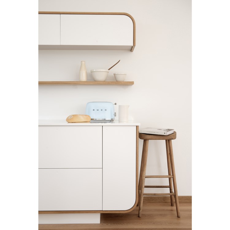 Smeg TSF01PBUK 2-Slice Retro Pastel Blue Toaster – Stylish Fast Toasting