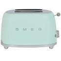 Smeg TSF01PGUK Pastel Green Retro Style 2 Slice Toaster
