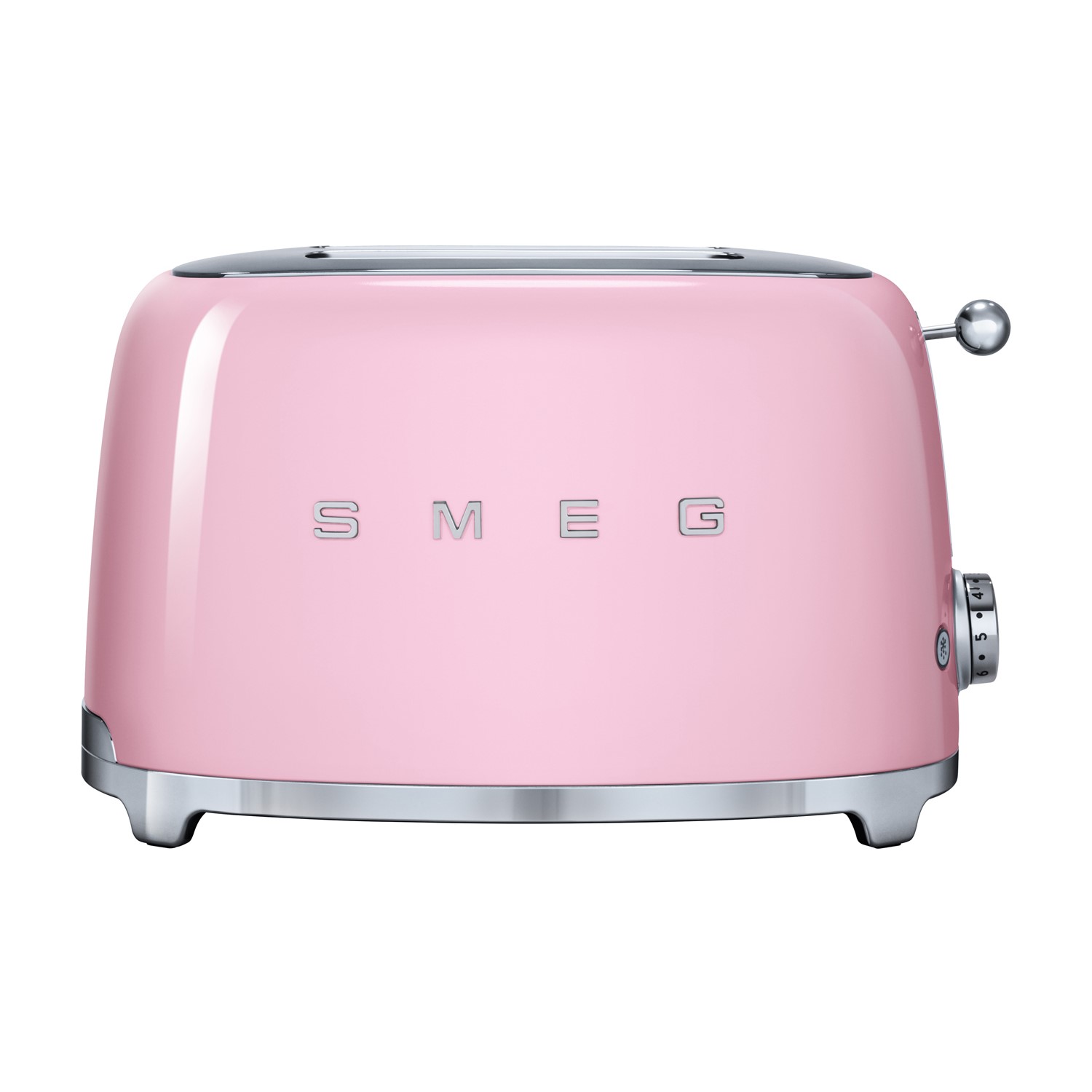 Smeg TSF01PKUK Pink Retro Style 2 Slice Toaster