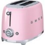SMEG 50’s Retro Style 2-Slice Toaster - Powder Pink