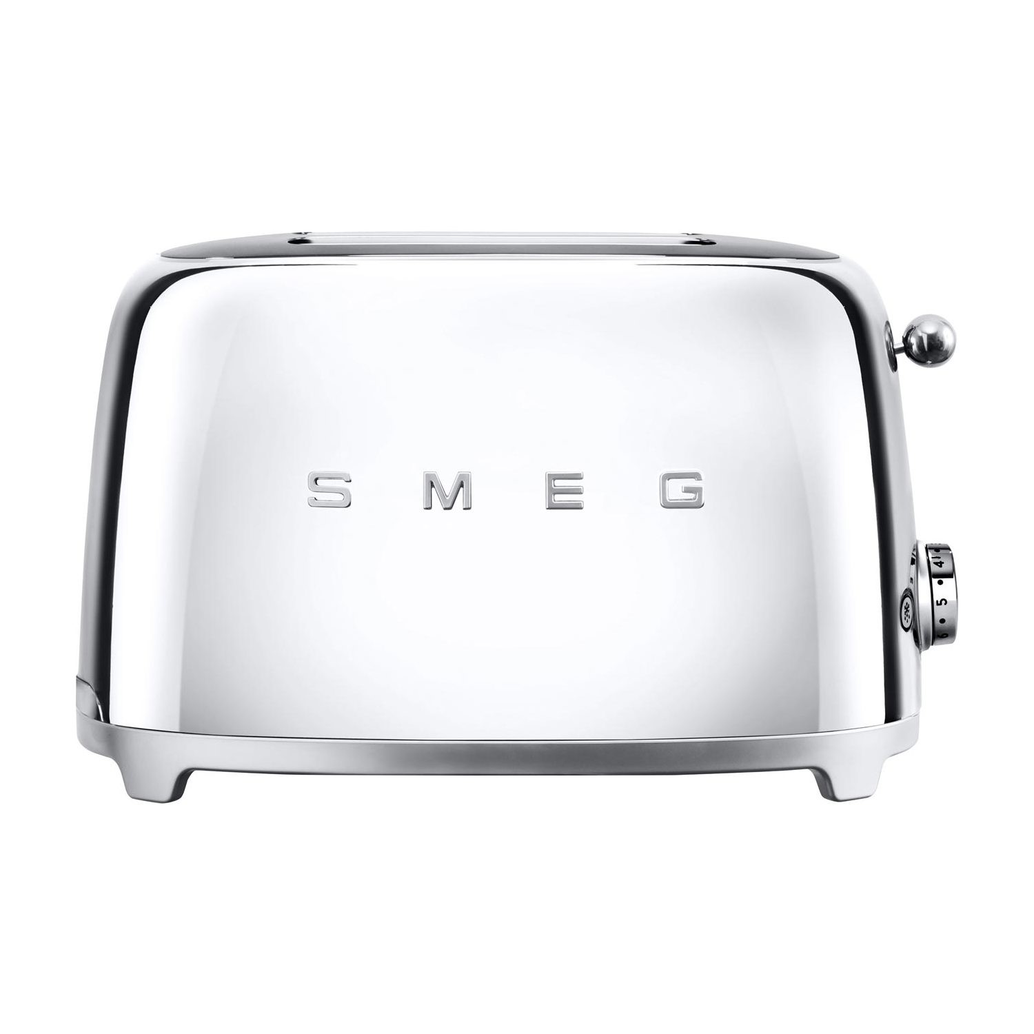 Smeg TSF01SSUK Chrome Retro Style 2 Slice Toaster
