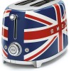 SMEG TSF01UJUK Retro Style 2 Slice Toaster - Union Jack