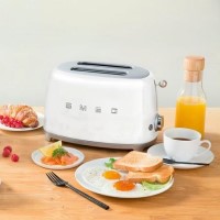SMEG 50’s Retro Style 2-Slice Toaster - White