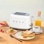 SMEG 50’s Retro Style 2-Slice Toaster - White