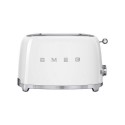 TSF01WHUK Smeg TSF01WHUK White Retro 2 Slice Toaster