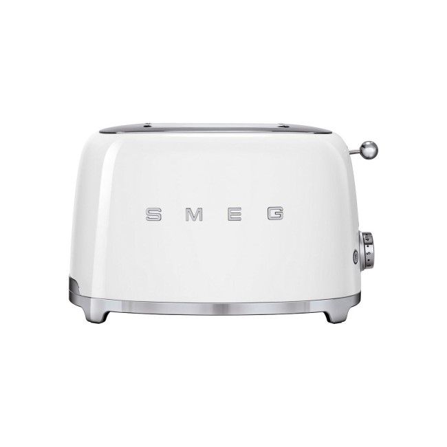 Smeg White Retro 2 Slice Toaster
