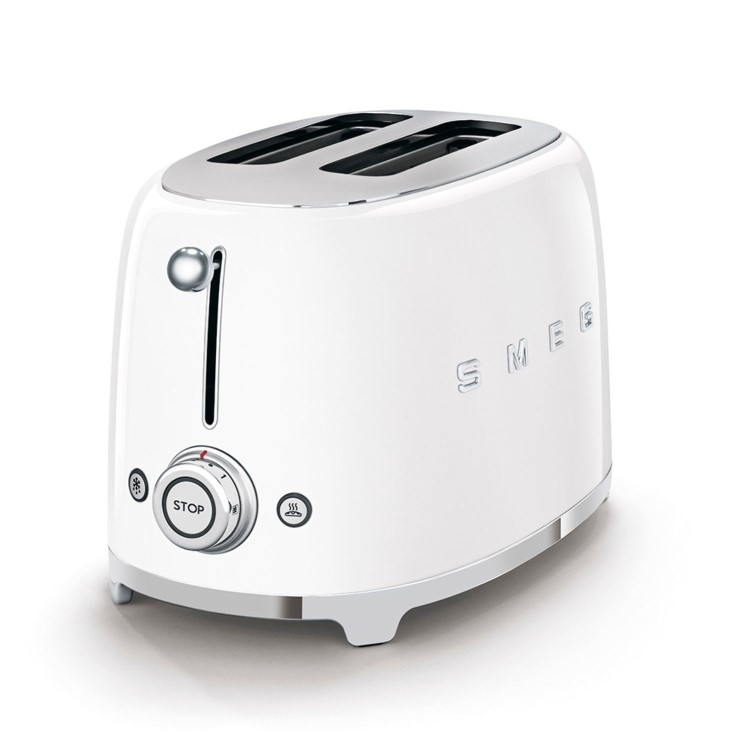 SMEG 50’s Retro Style 2-Slice Toaster - White