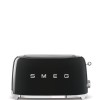 SMEG TSF02BLUK Retro Style 4 Slice Toaster - Black