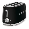 SMEG TSF02BLUK Retro Style 4 Slice Toaster - Black