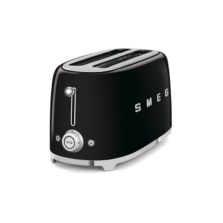 SMEG TSF02BLUK Retro Style 4 Slice Toaster - Black